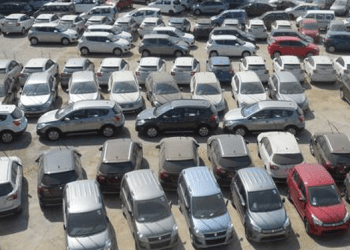 Automakers automobile sector car stockyard